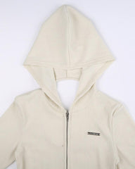 Scythiger Cut Out Hoodie