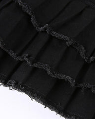Alickina Grunge Mini Skirt