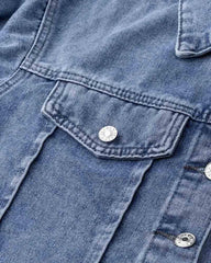 Clique Classic Argyle Denim Jacket
