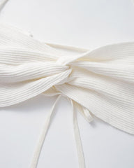 Tenerife Knit Halter Knit Coord Set