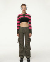 Cadet Statement Pockets Cargo Pants