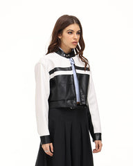 Monostein Pleather Jacket