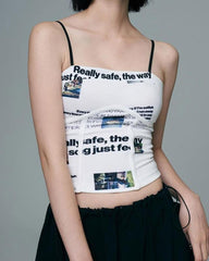 Worldly Reads Corset Top