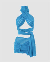 Bad Girl Blade Halter Coord Set