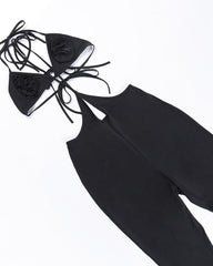 Barbarella Budding Rose Cut Out Jumpsuit