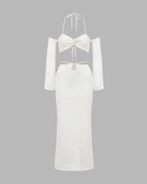 Tenerife Knit Halter Knit Coord Set