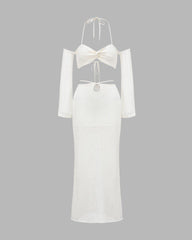 Tenerife Knit Halter Knit Coord Set