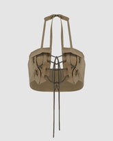 Raimunde Order Halter Cargo Bralet
