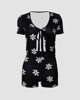 Deandra Ephemeral Floral Tie Jumpsuit