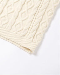 Purity Cable Knit Cut Out Dress