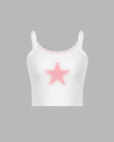Midbury Rugged Star Crop Tank Top