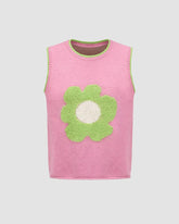 Daisy Plush Sweater Vest