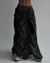 Sylphise Statement Ruffle Maxi Skirt