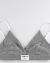 Such Cute Contrast Ribbed Bikini