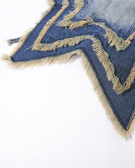 Twinkle Stars Denim Halter Top