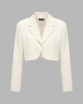 Xana Cropped Lapel Blazer