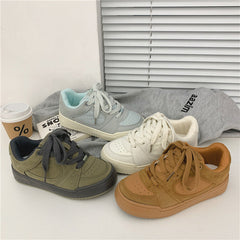 Women's Low-Top Skateboard Shoes Sneakers