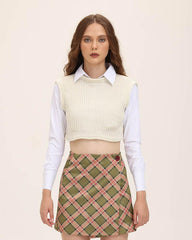 Rekindle Cropped Ribbed Tank Top