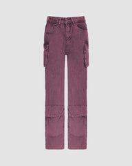 High Neck Denim Jeans