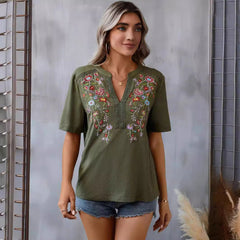 Esme Embroidered Top