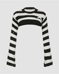 Uncanny Striped Bolero