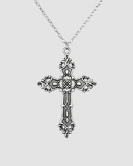 Gothic Baroque Cross Necklace