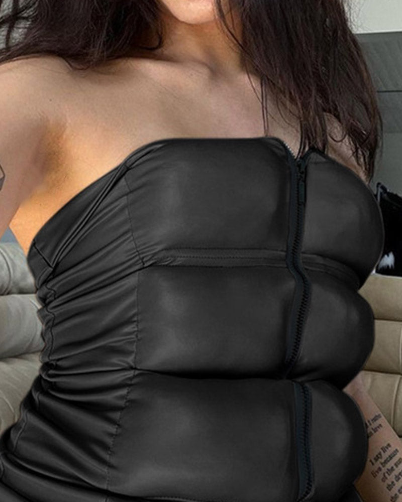 Kingsdosa Puffer Tube Top