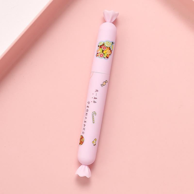 Kawaii Japanese Sausage Neutral Black Pen