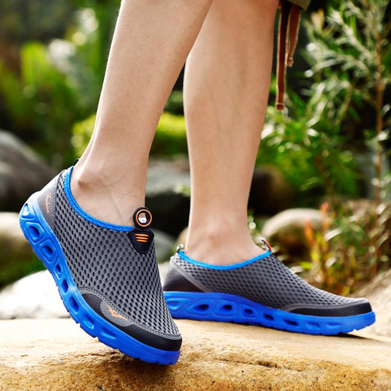 Men Honeycomb Mesh Quick Drying Beach Water Sandals