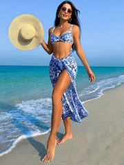 Zenaida Bikini Set With Cover Up