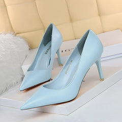 Pointed Toe Stiletto Heel Women's Wedding Shoes - 2.95inch