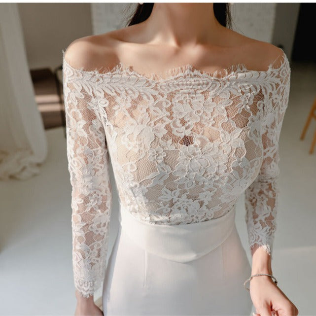 Women's Off Shoulder Holiday Skinny Midi Party Dress