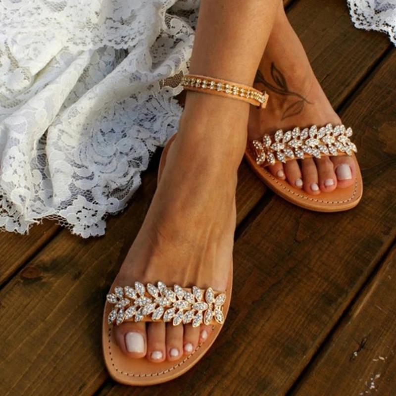 Women's Summer Flat Sandals Beach Sandals