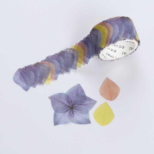 Flower Petal Masking Roll Sticker