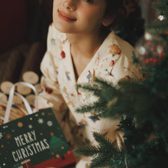 Christmas Pajamas PJS Bunny Christmas Presents