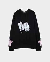 Angry Happy Hearts Oversized Hoodie