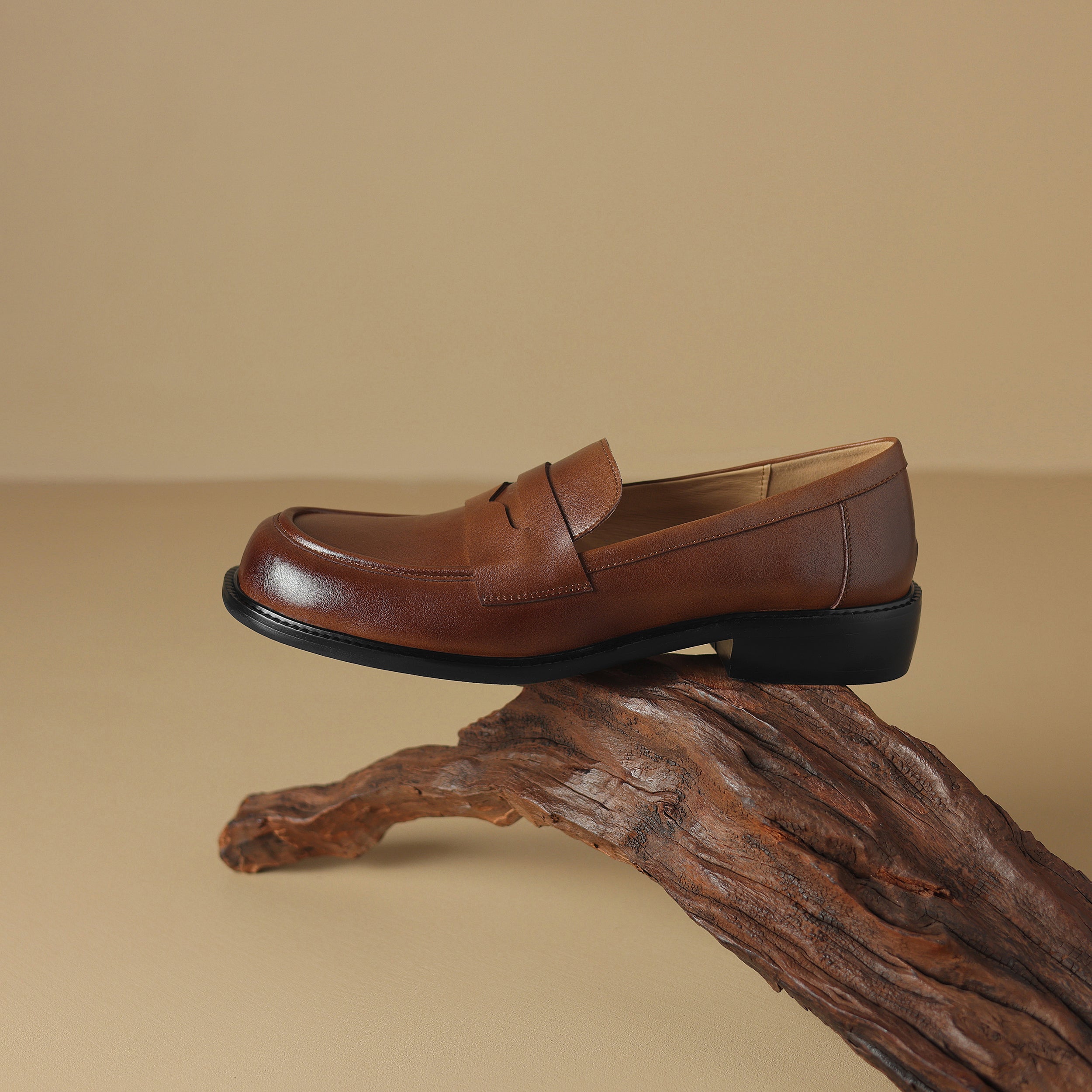 Handmade Loafers Comfortable Leather Shoes