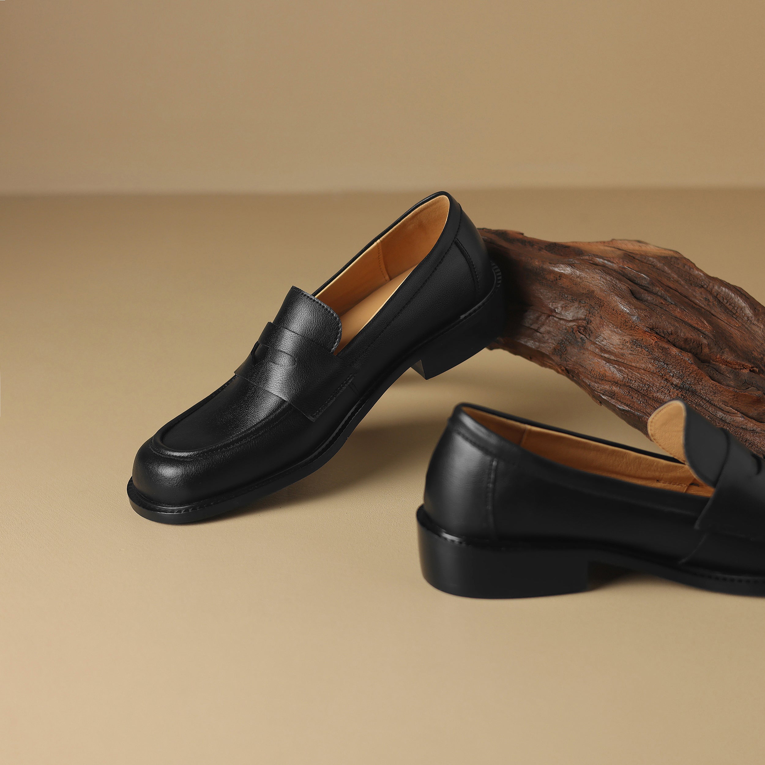 Handmade Loafers Comfortable Leather Shoes