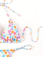 Daisy Retro Floral Bikini Set