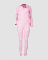 Cozy Hoodie Long Pant Coord