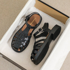 Womans Casual Closed Toe Fisherman Sandals