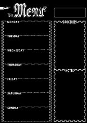 Calendar Magnet Weekly Schedule Monthly Schedule