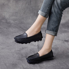 Loafers Shoes for Comfortable Soft Soled Leather Handmade