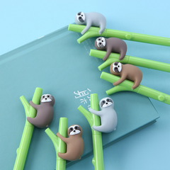 3 Pc Cute Kawaii Tree Sloth Gel Pen Set