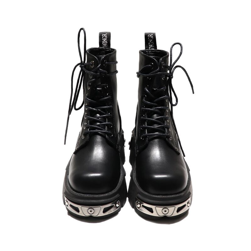 Gothic High Top Motorcycle Boots