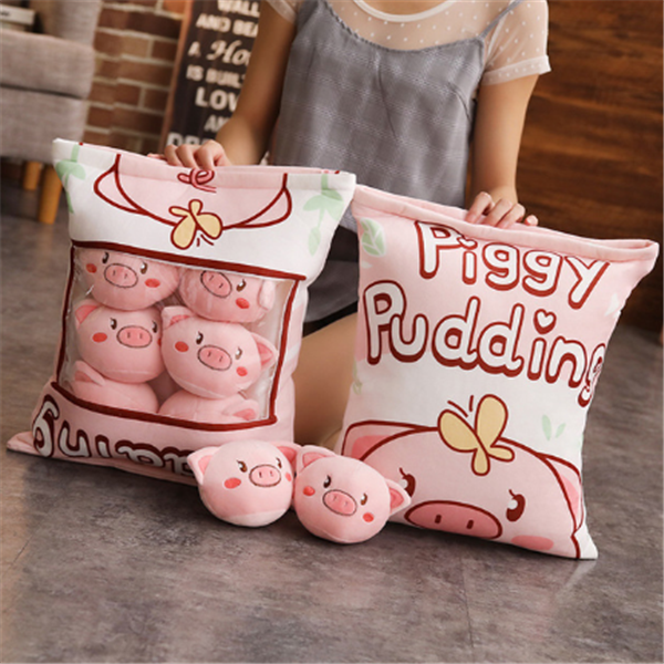 Kawaii Bunny Bag Plushies Pillow