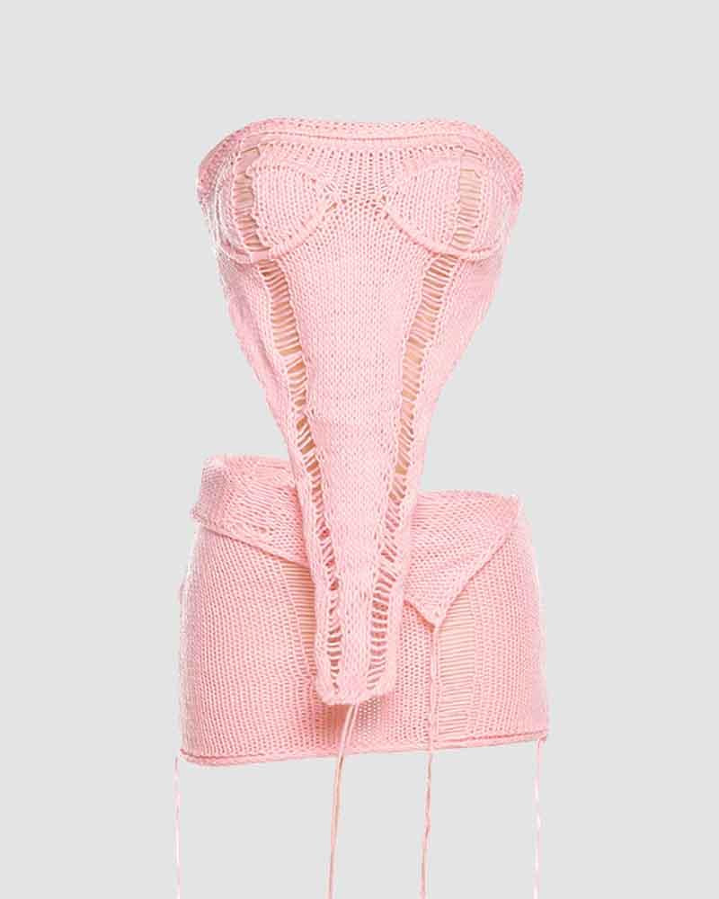 Pizzeria Crochet Coord Set