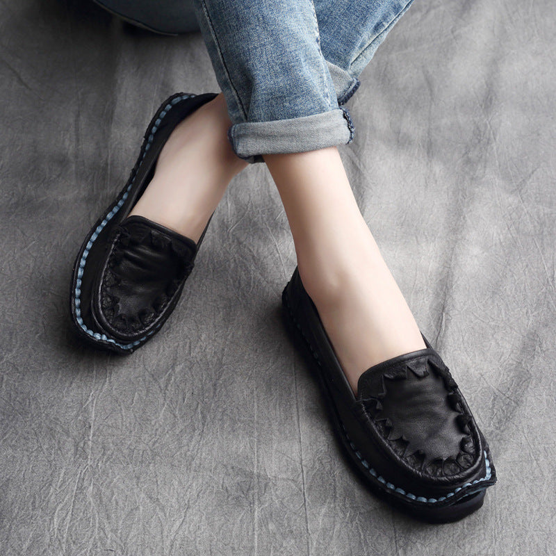 Handmade Ethnic Comfortable Retro Shoes Loafer