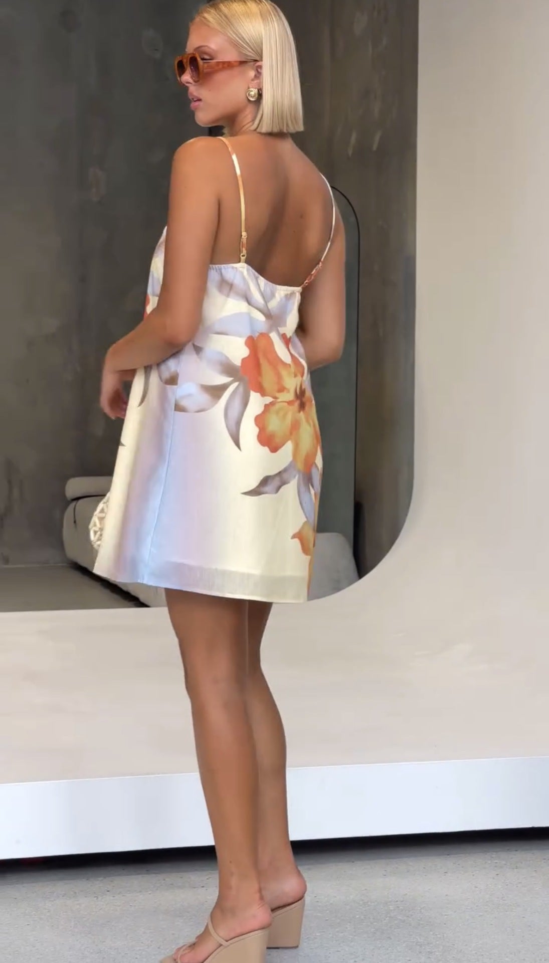 Nawal Slip Mini Dress