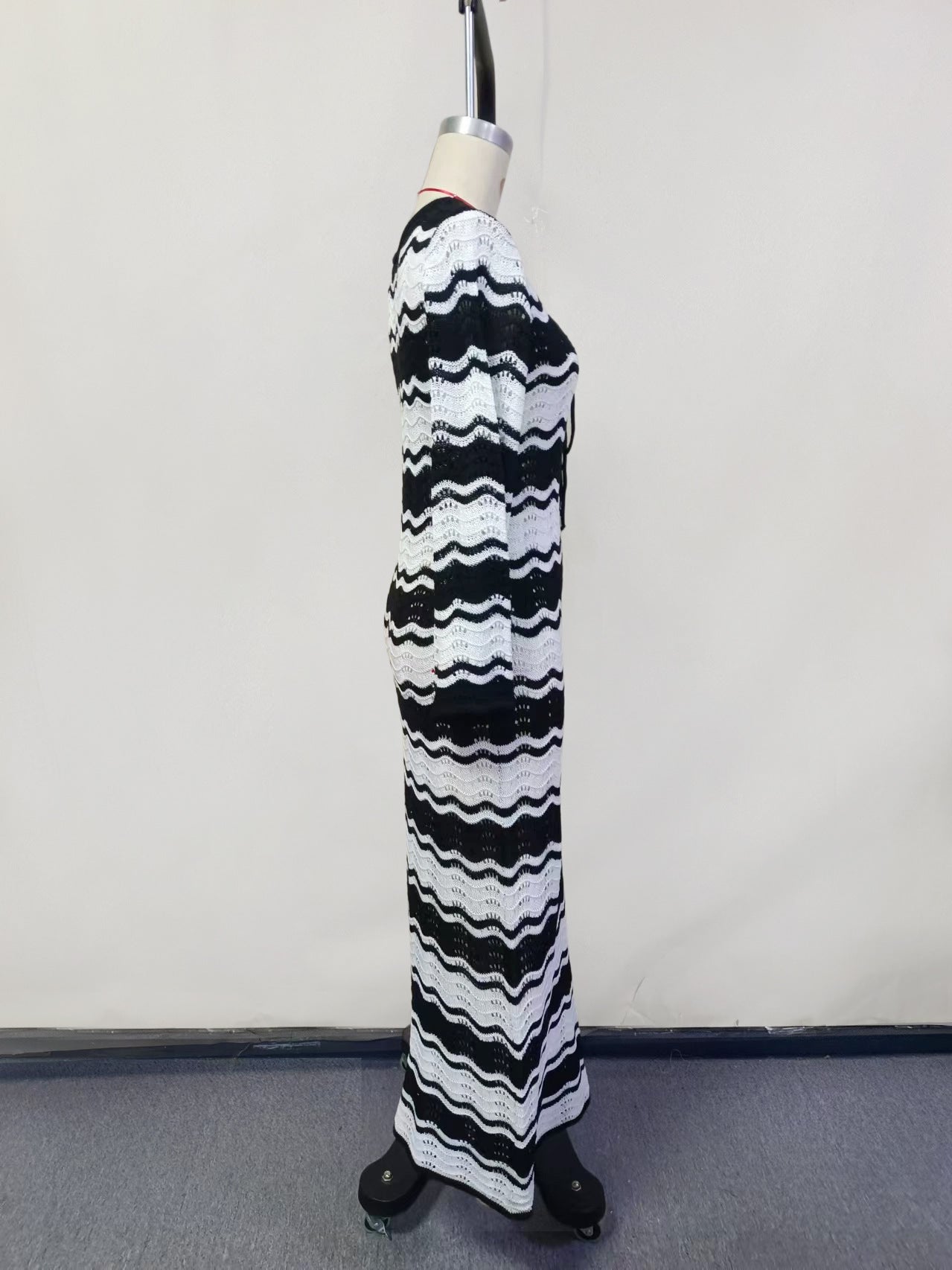 Mira Wave Knit Dress